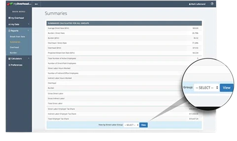 dental practice overhead calculation using myoverhead software